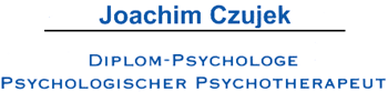 Joachim Czujek | Diplom-Psychologe - Psychologischer Psychotherapeut Osnabrück